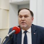 23.02.2020. Kielce. Studio Polityczne Radia Kielce. Na zdjęciu: Marek Kwitek - PiS / Kamil Król / Radio Kielce