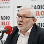 23.02.2020. Kielce. Studio Polityczne Radia Kielce. Na zdjęciu: Lucjan Pietrzczyk - PO KO / Kamil Król / Radio Kielce