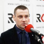 23.02.2020. Kielce. Studio Polityczne Radia Kielce. Na zdjęciu: Dawid Lewicki - Konfederacja Partia KORWIN / Kamil Król / Radio Kielce
