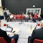 23.02.2020. Kielce. Studio Polityczne Radia Kielce / Kamil Król / Radio Kielce