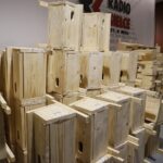 25.02.2020. Kielce. Budki lęgowe dla sikorek i jerzyków / Kamil Król / Radio Kielce