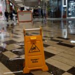 03.02.2020 Kielce. Awaria rury wodociągowej w Galerii Korona / Michał Kita / Radio Kielce