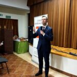 08.02.2020 Łoniów. Wizyta Władysława Kosiniaka-Kamysza / Iwona Murawska / Radio Kielce