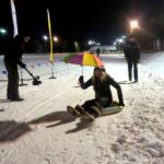 08.02.2020 Krajno. „Zjazd na Byle Czym”. Na zdjęciu: Joanna Winiarska - kielecka radna / Iwona Murawska / Radio Kielce