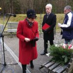 16.02.2020. Skarżysko. Uroczystości upamiętniające 80. rocznicę egzekucji mieszkańców miasta / Anna Głąb / Radio Kielce