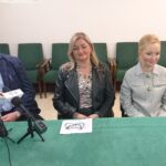 13.02.2020. Starachowice. Stowarzyszenie Inicjatywa dla Starachowic. Na zdjęciu (od lewej): Zbigniew Kroczek, Dorota Huzarska i Agnieszka Kuś / Anna Głąb / Radio Kielce