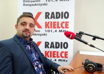 Na zdjęciu: Hubert Żądło - wójt Bałtowa / Emilia Sitarska / Radio Kielce