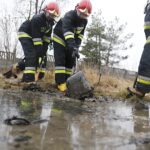 11.02.2020 Nowiny. Pożar składowiska odpadów / Jarosław Kubalski / Radio Kielce