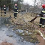 11.02.2020 Nowiny. Pożar składowiska odpadów / Jarosław Kubalski / Radio Kielce