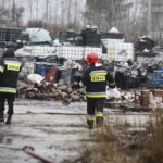 11.02.2020 Nowiny. Pożar składowiska odpadów / Jarosław Kubalski / Radio Kielce