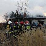 20.02.2020. Kielce. Pożar pustostanu przy ul. Zapłotek / Jarosław Kubalski / Radio Kielce