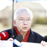 23.02.2020. Łysaków. Inauguracja kampanii prezydenckiej Andrzeja Dudy w powiecie jędrzejowskim. Na zdjęciu: poseł Krzysztof Lipiec - lider świętokrzyskich struktur PiS / Jarosław Kubalski / Radio Kielce