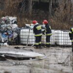 11.02.2020 Nowiny. Pożar składowiska odpadów / Jarosław Kubalski / Radio Kielce