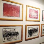 19.02.2020. Kielce. Wystawa prac Józefa Grzegorza Michałka „Poza kreską" w Galerii Sztuki Współczesnej Pałacyku T. Zielińskiego w Kielcach / Jarosław Kubalski / Radio Kielce