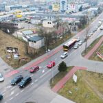 14.02.2020. Kielce. Zablokowany buspas na ul. Olszewskiego / Jarosław Kubalski / Radio Kielce