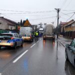 04.02.2020 Kielce. Śmiertelne potrącenie na ul. Malików / Piotr Kwaśniewski / Radio Kielce