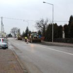 06.02.2020 Kazimierza Wielka. Remont ulicy Kolejowej / Marta Gajda / Radio Kielce