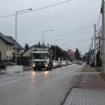 06.02.2020 Kazimierza Wielka. Remont ulicy Kolejowej / Marta Gajda / Radio Kielce