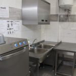 09.02.2020 Kazimierza Wielka. Kuchnia w Samorządowej Szkole Podstawowej nr 1 im. Hugona Kołłątaja po remoncie / Marta Gajda / Radio Kielce