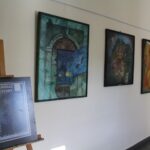 08.02.2020 Pińczów. Wystawa malarstwa Dariusza Stelmacha w Pińczowskim Samorządowym Centrum Kultury / Marta Gajda / Radio Kielce