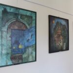 08.02.2020 Pińczów. Wystawa malarstwa Dariusza Stelmacha w Pińczowskim Samorządowym Centrum Kultury / Marta Gajda / Radio Kielce