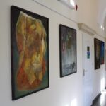 08.02.2020 Pińczów. Wystawa malarstwa Dariusza Stelmacha w Pińczowskim Samorządowym Centrum Kultury / Marta Gajda / Radio Kielce