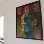 08.02.2020 Pińczów. Wystawa malarstwa Dariusza Stelmacha w Pińczowskim Samorządowym Centrum Kultury / Marta Gajda / Radio Kielce