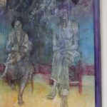 08.02.2020 Pińczów. Wystawa malarstwa Dariusza Stelmacha w Pińczowskim Samorządowym Centrum Kultury / Marta Gajda / Radio Kielce