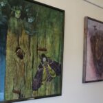 08.02.2020 Pińczów. Wystawa malarstwa Dariusza Stelmacha w Pińczowskim Samorządowym Centrum Kultury / Marta Gajda / Radio Kielce