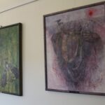 08.02.2020 Pińczów. Wystawa malarstwa Dariusza Stelmacha w Pińczowskim Samorządowym Centrum Kultury / Marta Gajda / Radio Kielce