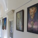 08.02.2020 Pińczów. Wystawa malarstwa Dariusza Stelmacha w Pińczowskim Samorządowym Centrum Kultury / Marta Gajda / Radio Kielce