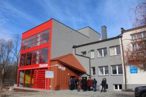 19.02.2020 Solec-Zdrój. Rozbudowany budynek Gminnego Centrum Kultury / Marta Gajda / Radio Kielce