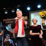 22.02.2020. Pińczów. Wybór Osobowości Roku. Na zdjęciu: Adam Ochwanowski, który otrzymał tytuł "Osobowość Roku Gminy Pińczów 2019" / Marta Gajda / Radio Kielce