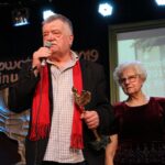 22.02.2020. Pińczów. Wybór Osobowości Roku. Na zdjęciu: Adam Ochwanowski, który otrzymał tytuł "Osobowość Roku Gminy Pińczów 2019" / Marta Gajda / Radio Kielce