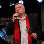 22.02.2020. Pińczów. Wybór Osobowości Roku. Na zdjęciu: Adam Ochwanowski, który otrzymał tytuł "Osobowość Roku Gminy Pińczów 2019" / Marta Gajda / Radio Kielce