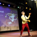 23.02.2020 Pacanów. Cyrkowy karnawał w Europejskim Centrum Bajki / Marta Gajda / Radio Kielce