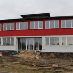 25.02.2020 Busko-Zdrój. Budowa hospicjum w części zdrojowej miasta / Marta Gajda / Radio Kielce