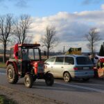 27.02.2020 Sielec Biskupi. Protest przeciwko planom budowy biogazowni / Marta Gajda / Radio Kielce