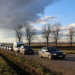 27.02.2020 Sielec Biskupi. Protest przeciwko planom budowy biogazowni / Marta Gajda / Radio Kielce