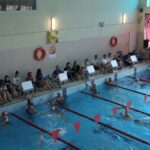 29.02.2020 Kazimierza Wielka. 24-godzinny maraton pływacki / Marta Gajda / Radio Kielce