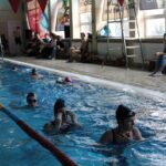 29.02.2020 Kazimierza Wielka. 24-godzinny maraton pływacki / Marta Gajda / Radio Kielce