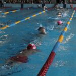 29.02.2020 Kazimierza Wielka. 24-godzinny maraton pływacki / Marta Gajda / Radio Kielce