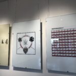 02.02.2020. Sandomierz. Wystawa „100-lecie niepodległości Polski w ilustracji 1918-2018” / Grażyna Szlęzak-Wójcik / Radio Kielce