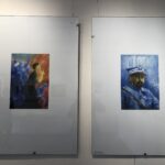 02.02.2020. Sandomierz. Wystawa „100-lecie niepodległości Polski w ilustracji 1918-2018” / Grażyna Szlęzak-Wójcik / Radio Kielce