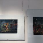 02.02.2020. Sandomierz. Wystawa „100-lecie niepodległości Polski w ilustracji 1918-2018” / Grażyna Szlęzak-Wójcik / Radio Kielce