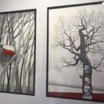 02.02.2020. Sandomierz. Wystawa „100-lecie niepodległości Polski w ilustracji 1918-2018” / Grażyna Szlęzak-Wójcik / Radio Kielce