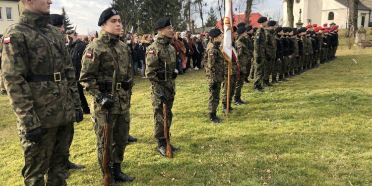 17.02.2020. Staszów. Uroczystości z okazji 157. rocznicy wybuchu powstania styczniowego / Grażyna Szlęzak-Wójcik / Radio Kielce