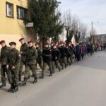 19.02.2020. Staszów. Marsz Powstańców Styczniowych / Grażyna Szlęzak-Wójcik / Radio Kielce