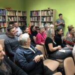 22.02.2020. Klimontów. Spotkanie z Andrzejem Boryckim, autorem książki o miasteczku / Grażyna-Szlęzak-Wójcik / Radio Kielce