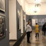 23.02.2020. Sandomierz. Wystawa „Niebezpieczne zabawy” Henryka Cześnika / Grażyna-Szlęzak-Wójcik / Radio Kielce